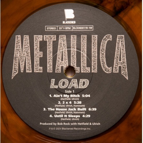 Metallica - Load (coloured) (0602455726094) виниловая пластинка - фото 5