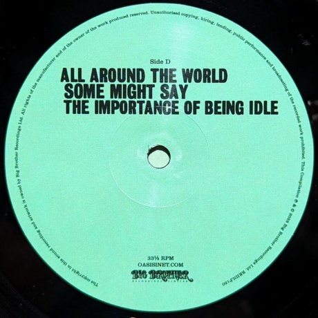 Oasis - Time Flies...1994-2009 (Box) (0198029011517) виниловая пластинка - фото 6