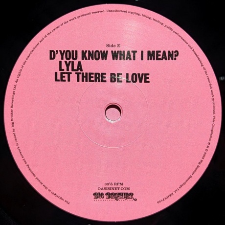 Oasis - Time Flies...1994-2009 (Box) (0198029011517) виниловая пластинка - фото 7