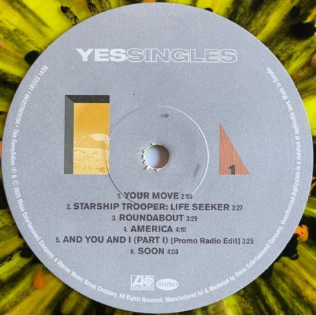 Yes - Yessingles (0603497831692) виниловая пластинка - фото 4