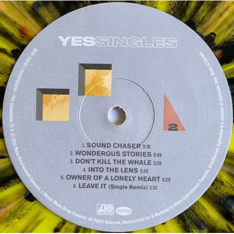 Yes - Yessingles (0603497831692) виниловая пластинка - фото 5