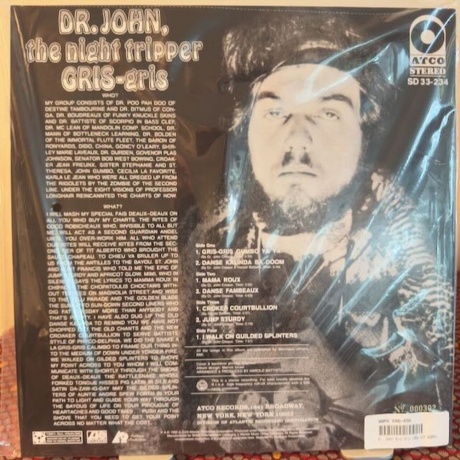 Dr. John - Gris-Gris (Analogue) (0753088754678) виниловая пластинка - фото 4