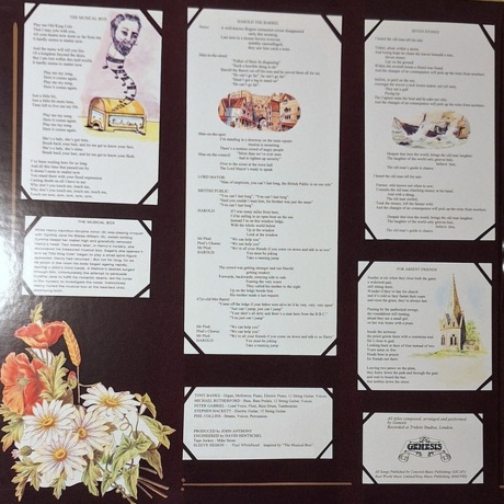 Genesis - Nursery Cryme (Analogue) (0753088752674) виниловая пластинка - фото 2