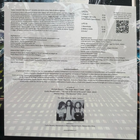 Alphataurus - 2084: Viaggio Nel Nulla (8016158317442) виниловая пластинка - фото 9