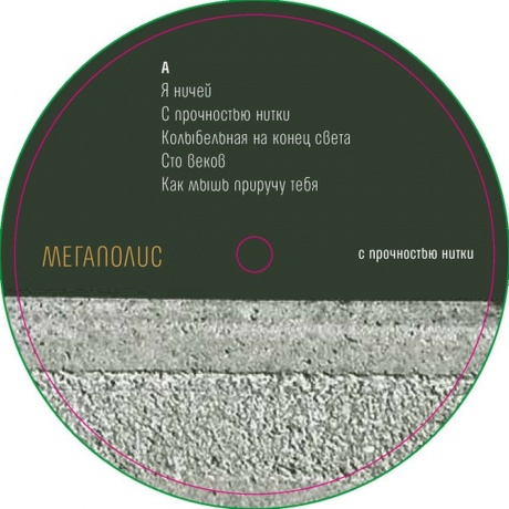 Мегаполис - С Прочностью Нитки (4620032918416) виниловая пластинка - фото 5