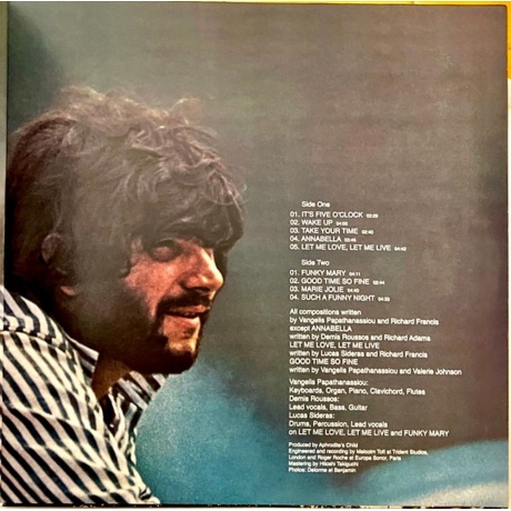 Aphrodites Child - Its Five OClock (5206999035831) виниловая пластинка - фото 4