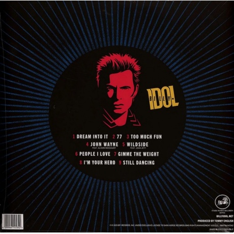 Billy Idol - Dream Into It (4099964145342) виниловая пластинка - фото 2