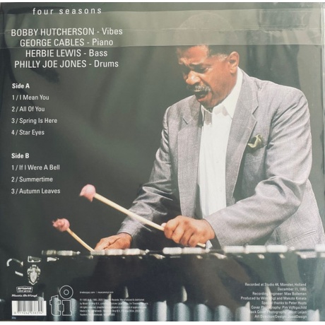 Bobby Hutcherson - Four Seasons (40th Anniversary) (8719262038394) виниловая пластинка - фото 2