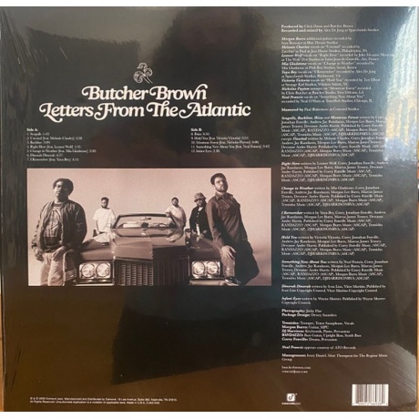 Butcher Brown - Letters From The Atlantic  (0888072669369) виниловая пластинка - фото 2