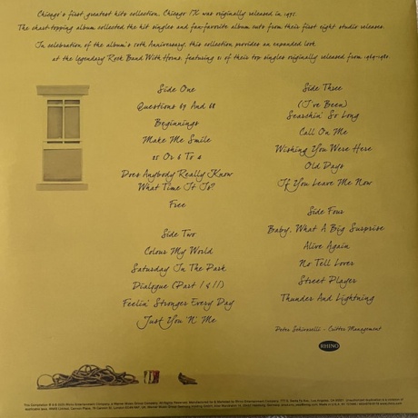 Chicago - Chicago IX: Greatest Hits Expanded  (0603497816118) виниловая пластинка - фото 2