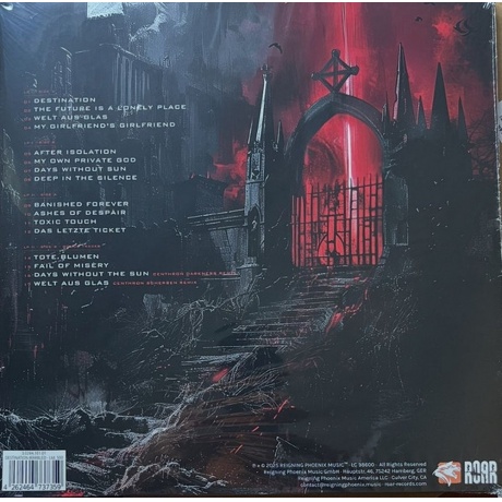 Crematory - Destination (Red Marble) (4262464737359) виниловая пластинка - фото 2