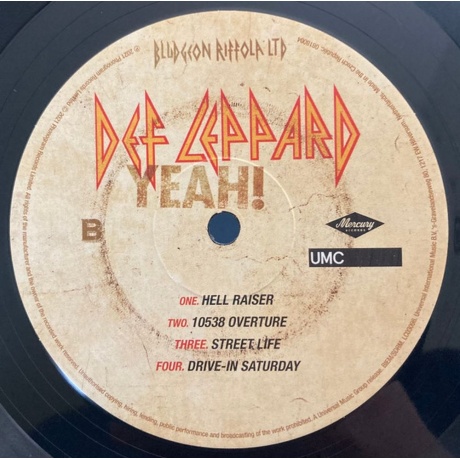 Def Leppard - Yeah!  (0602508180095) виниловая пластинка - фото 4