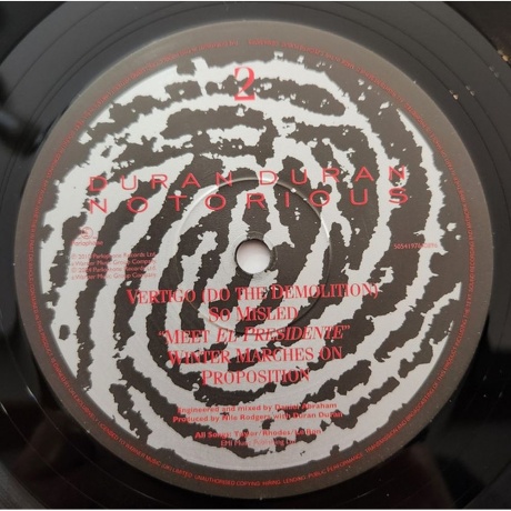 Duran Duran - Notorious (2024 Reissue) (5054197640896) виниловая пластинка - фото 6