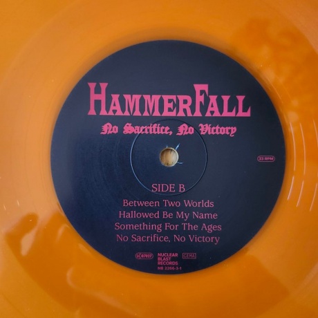 Hammerfall - No Sacrifice, No Victory  (0727361226633) виниловая пластинка - фото 4