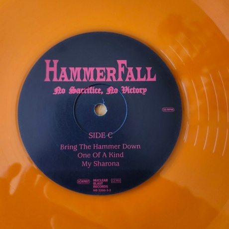 Hammerfall - No Sacrifice, No Victory  (0727361226633) виниловая пластинка - фото 5
