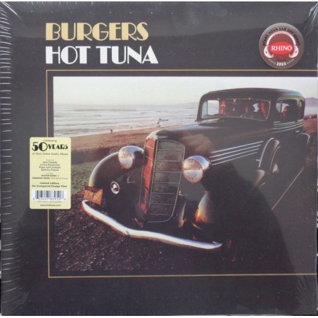 Hot Tuna - Burgers  (0603497839506) виниловая пластинка