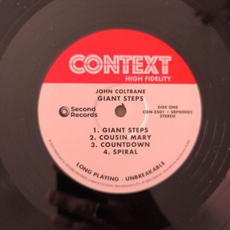 John Coltrane - Giant Steps (9120005654808) виниловая пластинка - фото 3