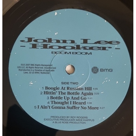 John Lee  Hooker - Boom Boom (4099964163360) виниловая пластинка - фото 4