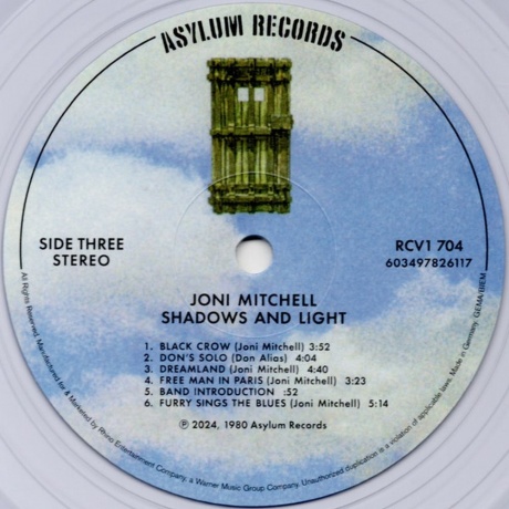 Joni Mitchell - Shadows And Light  (0603497826117) виниловая пластинка - фото 7