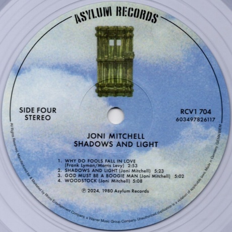 Joni Mitchell - Shadows And Light  (0603497826117) виниловая пластинка - фото 8