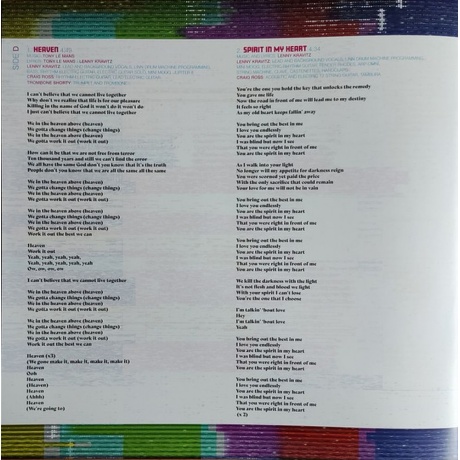 Lenny Kravitz - Blue Electric Light (4050538939248) виниловая пластинка - фото 23