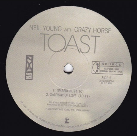 Neil Young &amp; Crazy Horse - Toast  (0093624881308) виниловая пластинка - фото 5