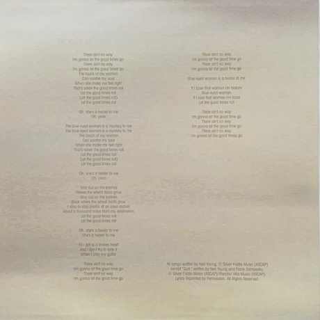 Neil Young &amp; Crazy Horse - Toast  (0093624881308) виниловая пластинка - фото 10