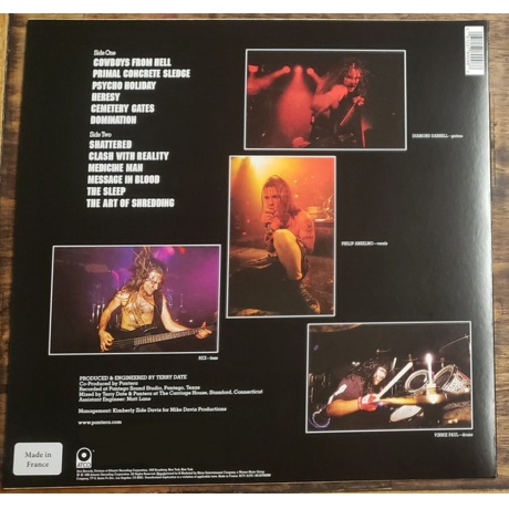 Pantera - Cowboys From Hell  (0081227890988) виниловая пластинка - фото 4