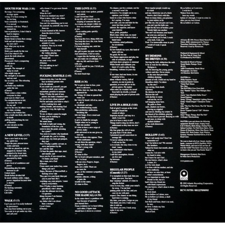 Pantera - Vulgar Display Of Power  (0081227890995) виниловая пластинка - фото 7