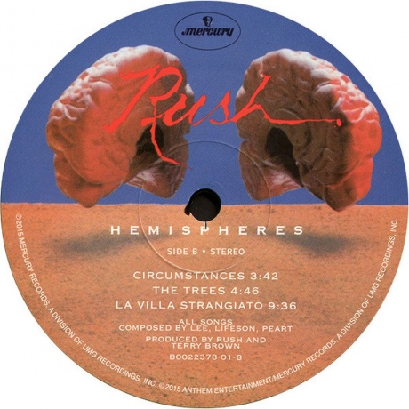 Rush - Hemispheres  (0602547118066) виниловая пластинка - фото 4