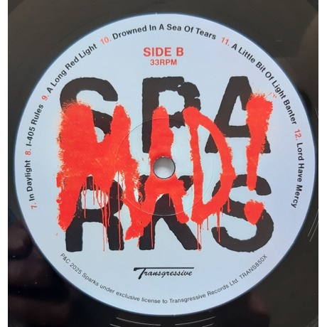 Sparks - Mad! (5063176063212) виниловая пластинка - фото 4