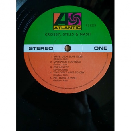 Stills Crosby &amp; Nash - Crosby, Stills &amp; Nash  (0081227986681) виниловая пластинка - фото 4