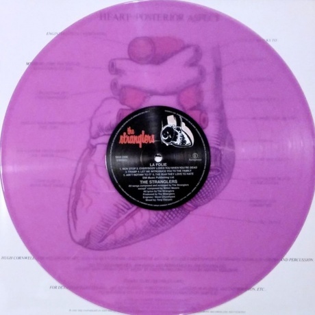Stranglers - La Folie (Translucent Pink) (5021732367815) виниловая пластинка - фото 5