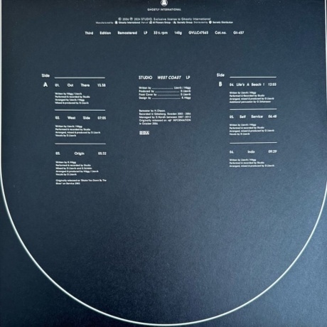 Studio - West Coast  (0804297843735) виниловая пластинка - фото 5