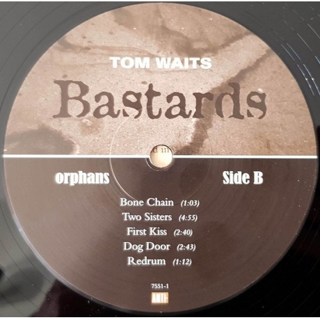 Tom  Waits - Bastards (8714092755114) виниловая пластинка - фото 5