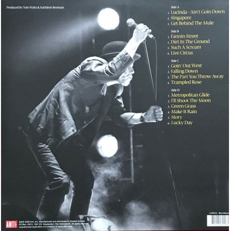 Tom  Waits - Glitter And Doom Live (8714092705331) виниловая пластинка - фото 3