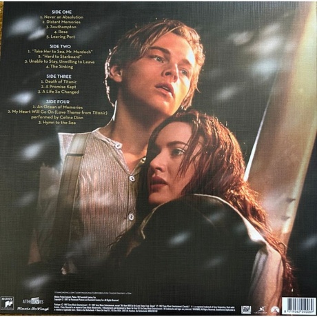 OST - Titanic (James Horner) (coloured) (8719262040069) виниловая пластинка - фото 3