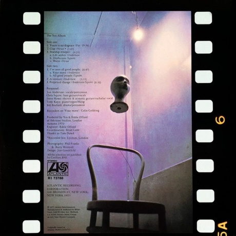 Yes - The Yes Album (0081227378813) виниловая пластинка - фото 2