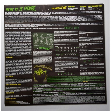 Misfits - Project 1950 (coloured) (0823054016014) виниловая пластинка - фото 4