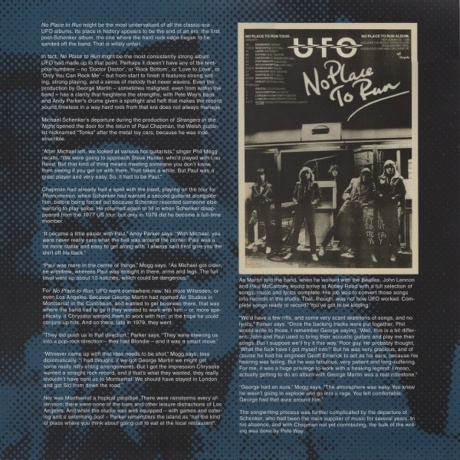 UFO - No Place To Run - deluxe (0840401712603) виниловая пластинка - фото 4
