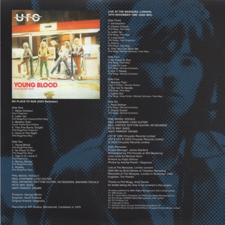 UFO - No Place To Run - deluxe (0840401712603) виниловая пластинка - фото 6