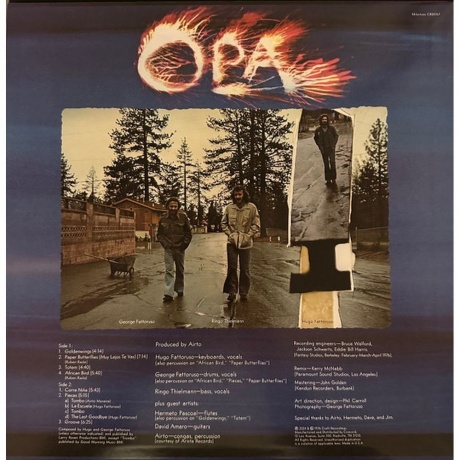 Opa - Goldenwings (0888072593091) виниловая пластинка - фото 2