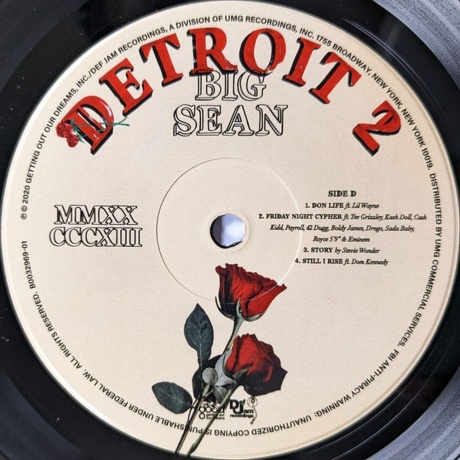 Big Sean - Detroit 2 (0602508261053) виниловая пластинка - фото 7