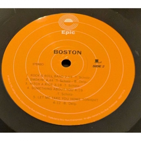 Boston - Boston (0194397773613) виниловая пластинка - фото 4