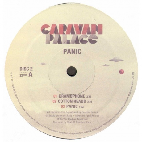 Caravan Palace - Panic (0813615013910) виниловая пластинка - фото 5