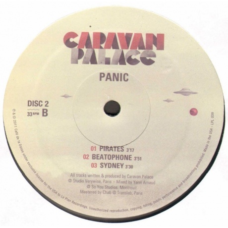 Caravan Palace - Panic (0813615013910) виниловая пластинка - фото 6