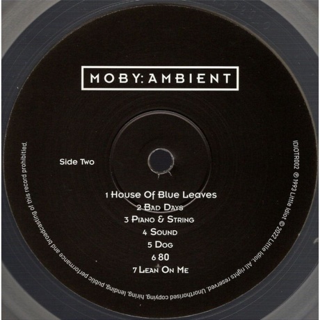 Moby - Ambient (coloured) (5060236636737) виниловая пластинка - фото 4