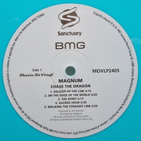 Magnum - Chase The Dragon (coloured) (8719262039704) виниловая пластинка - фото 4