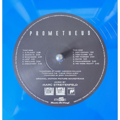 OST - Prometheus (Marc Streitenfeld) (coloured) (8719262040694) виниловая пластинка - фото 5