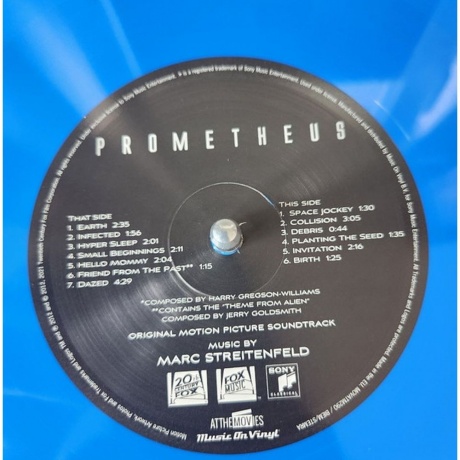 OST - Prometheus (Marc Streitenfeld) (coloured) (8719262040694) виниловая пластинка - фото 8